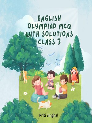 cover image of English Olympiad MCQ With Solutions Class 3